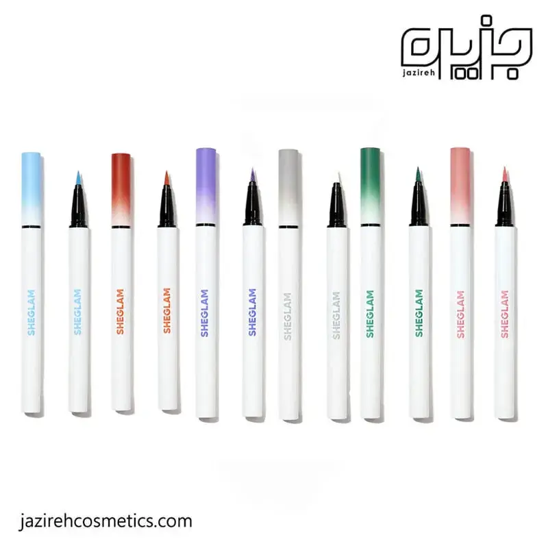 خط چشم ماژیکی رنگی شیگلم