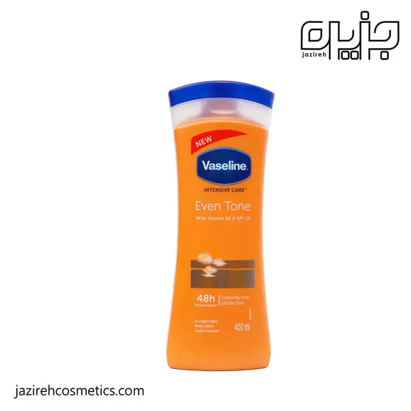 لوسیون بدن حاوی ویتامین B3 وازلین