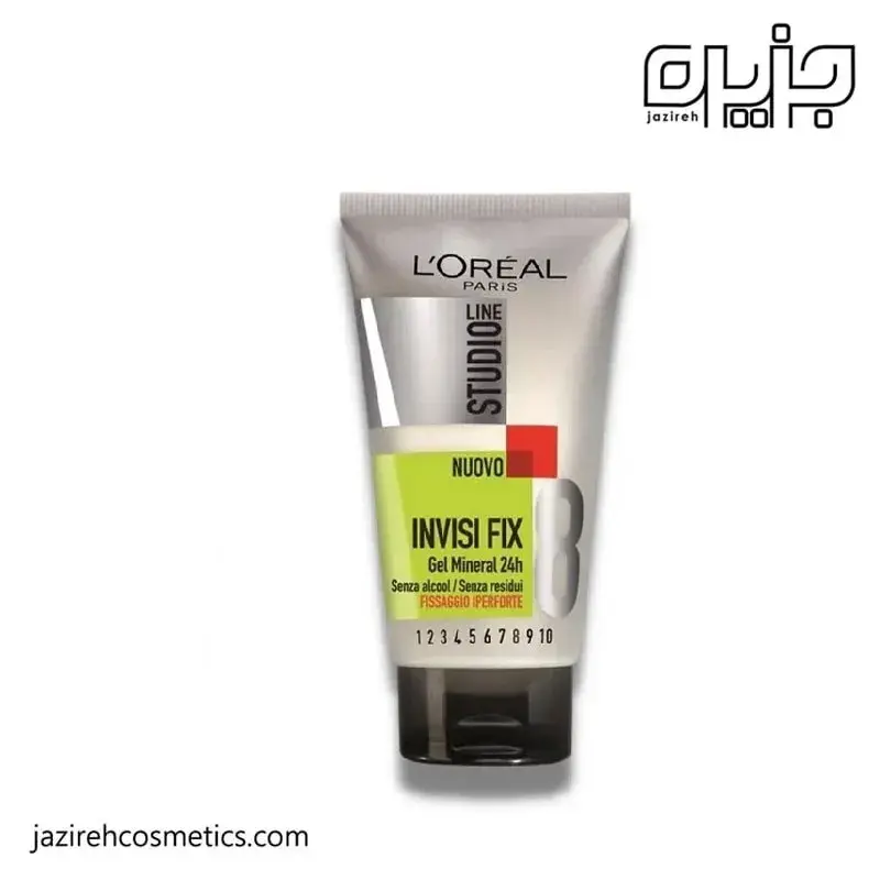 ژل مو لورال مدل INVISI FIX 8