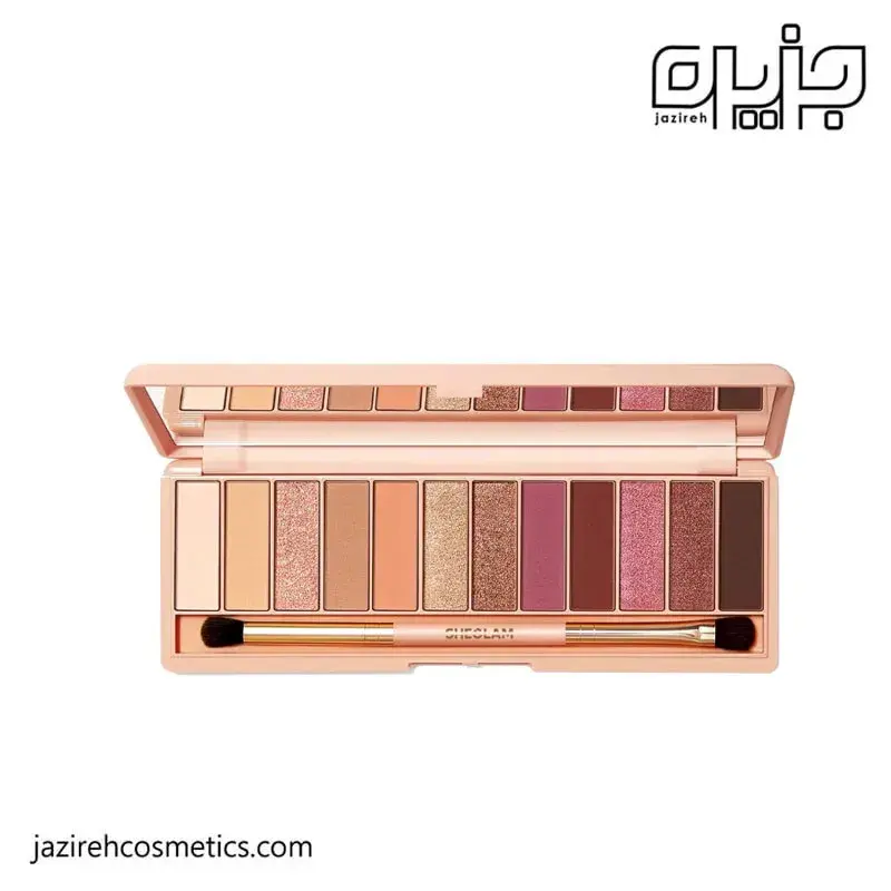 پالت سايه 12 رنگ شيگلم مدل berry