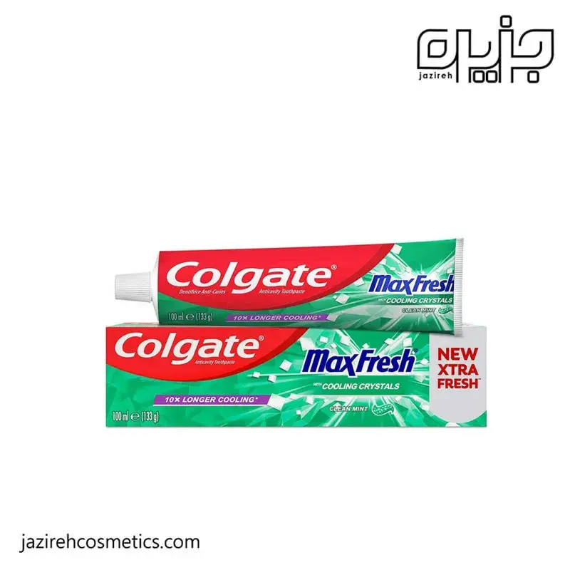خمير دندان كلگيت  MAX FRESH CLEAN MINT