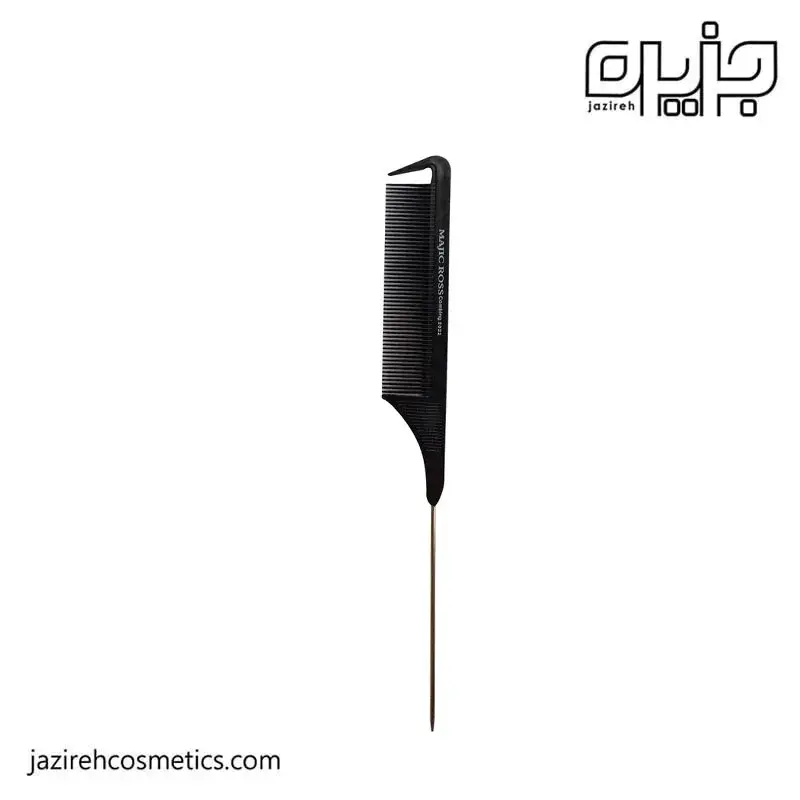 شانه دم باريك فلزي مجیک رز majic ross-کد 2022