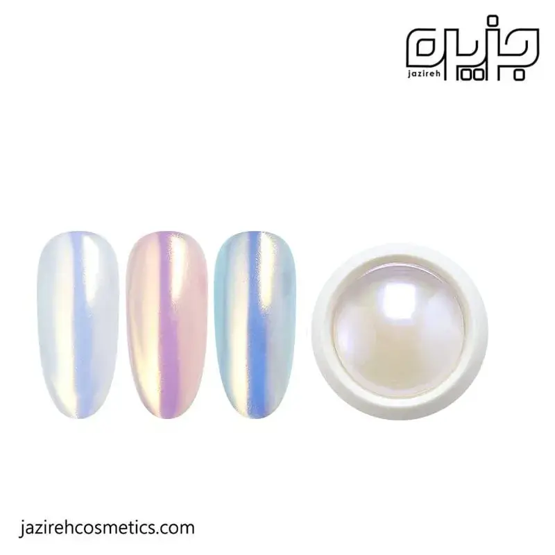پودر کروم ناخن رنگ یونیکورن