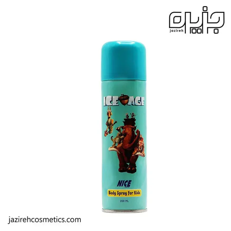 اسپری خوشبو کننده بدن کودک نایس پاپت مدل ICE AGE