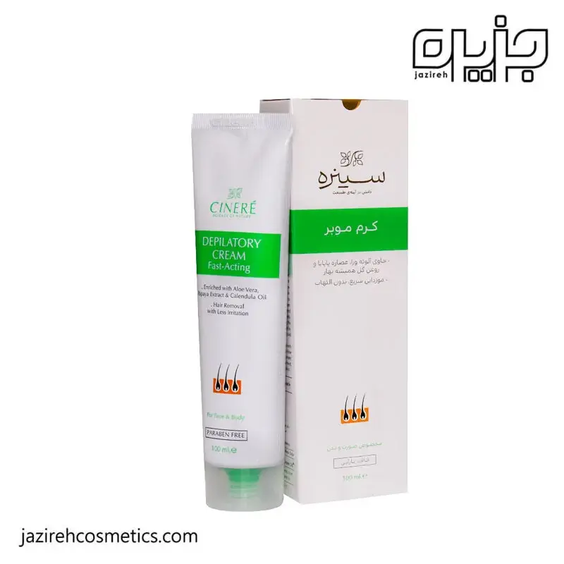 كرم موبر صورت وبدن سينره