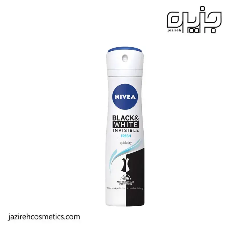 اسپری بدن زنانه نیوا Black &amp; White Fresh