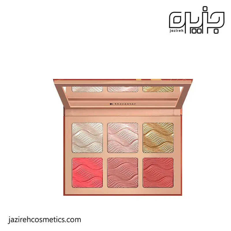 پالت هایلایتر و رژگونه کارکتر