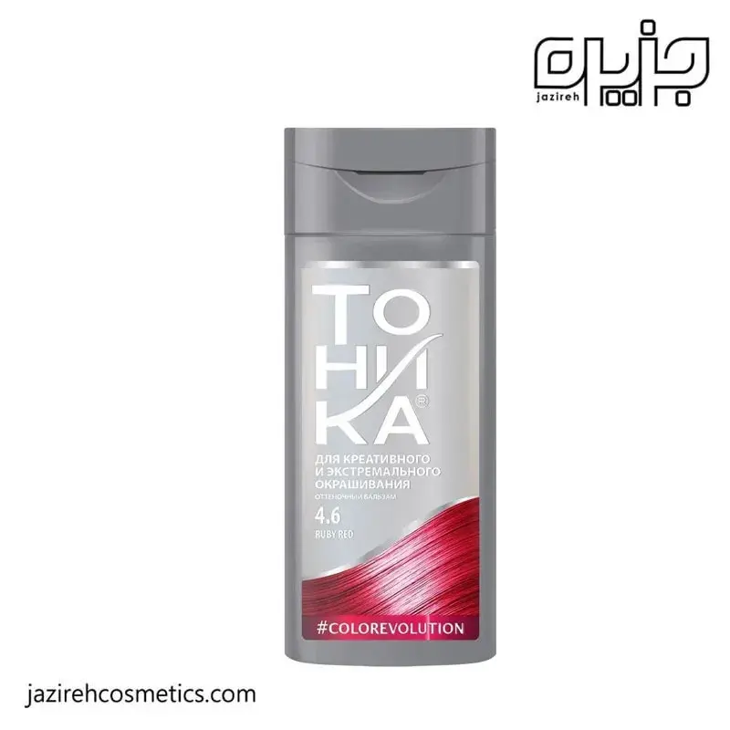 شامپو رنگساژ تونیکا شماره 4.6 - یاقوتی