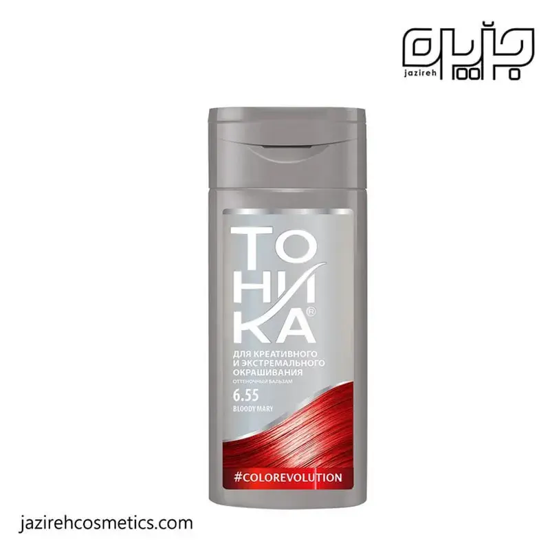 شامپو رنگساژ تونیکا شماره 6.55 - قرمز فانتزی