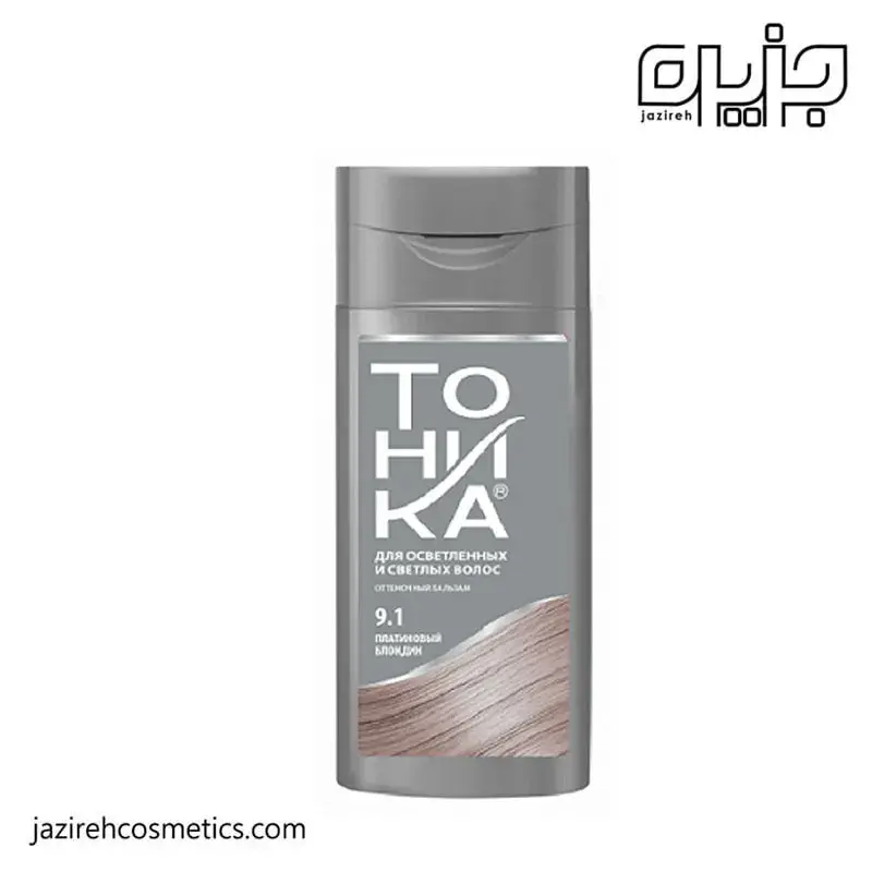 شامپو رنگساژ تونیکا شماره 9.1 - بلوند نقره ای
