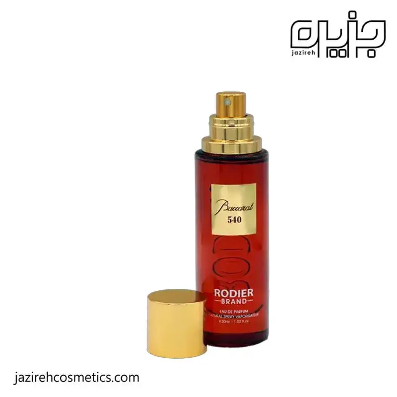 ادکلن مینیاتوری رودیر مدل باکارات رژ