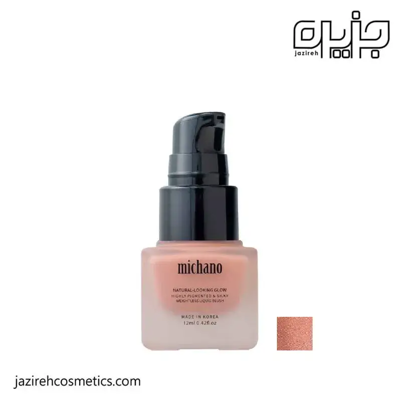 رژگونه مایع میچانو رنگ CINNAMON ROSE