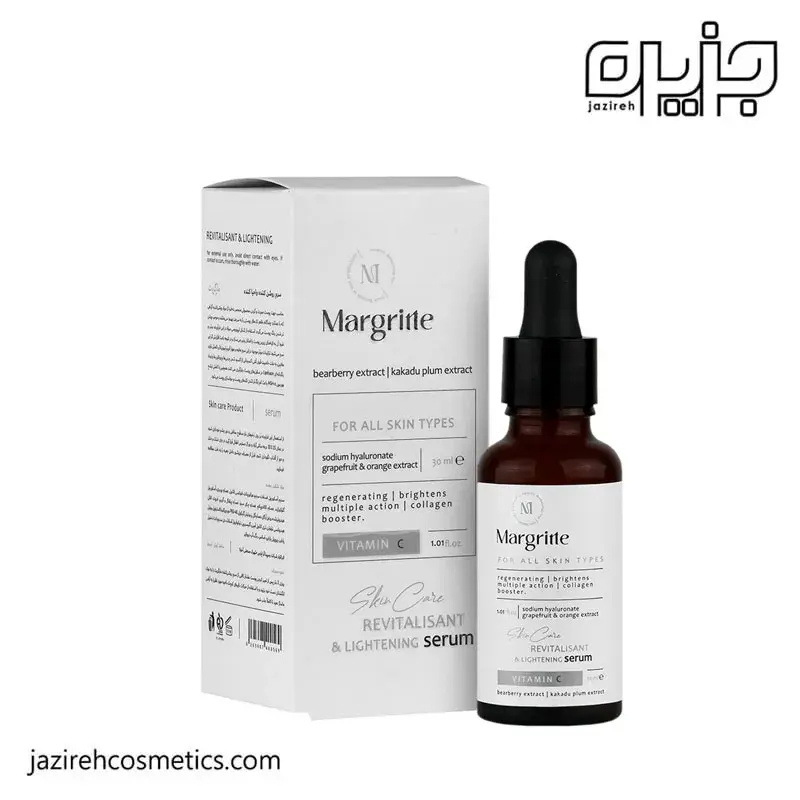 سرم روشن كننده واحیا کننده حاوی ويتامين سي مارگريت